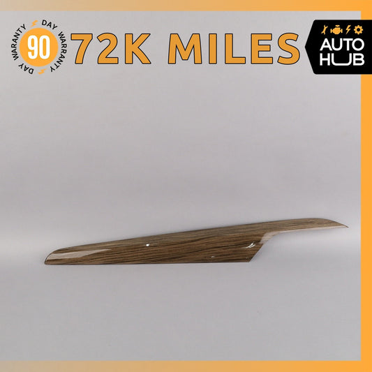 13-15 BMW E84 X1 Front or Rear Right Passenger Door Panel Trim Wood OEM 72k - photo 1