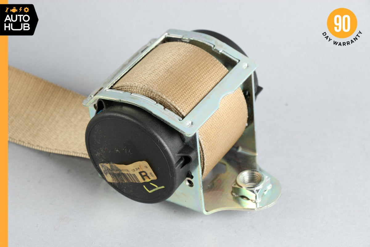 06-08 Mercedes W251 R350 ML350 Front Right Side Seat Belt Seatbelt Beige OEM - photo 2