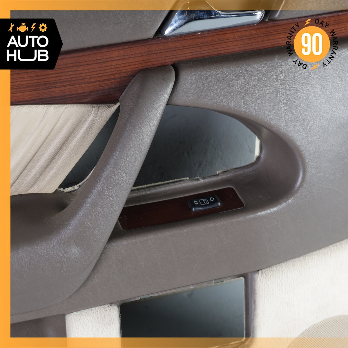 95-99 Mercedes W140 S320 S500 Rear Left Driver Side Door Panel OEM - photo 9