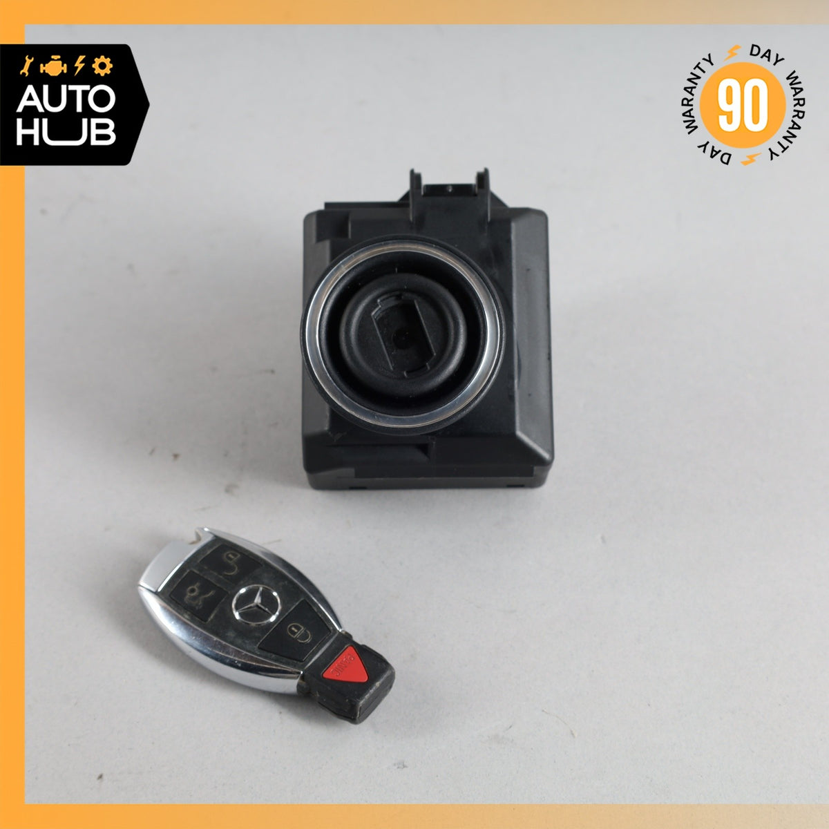 14-20 Mercedes W207 E350 E550 E400 E63 AMG Ignition Switch Module w/ Key OEM - photo 7