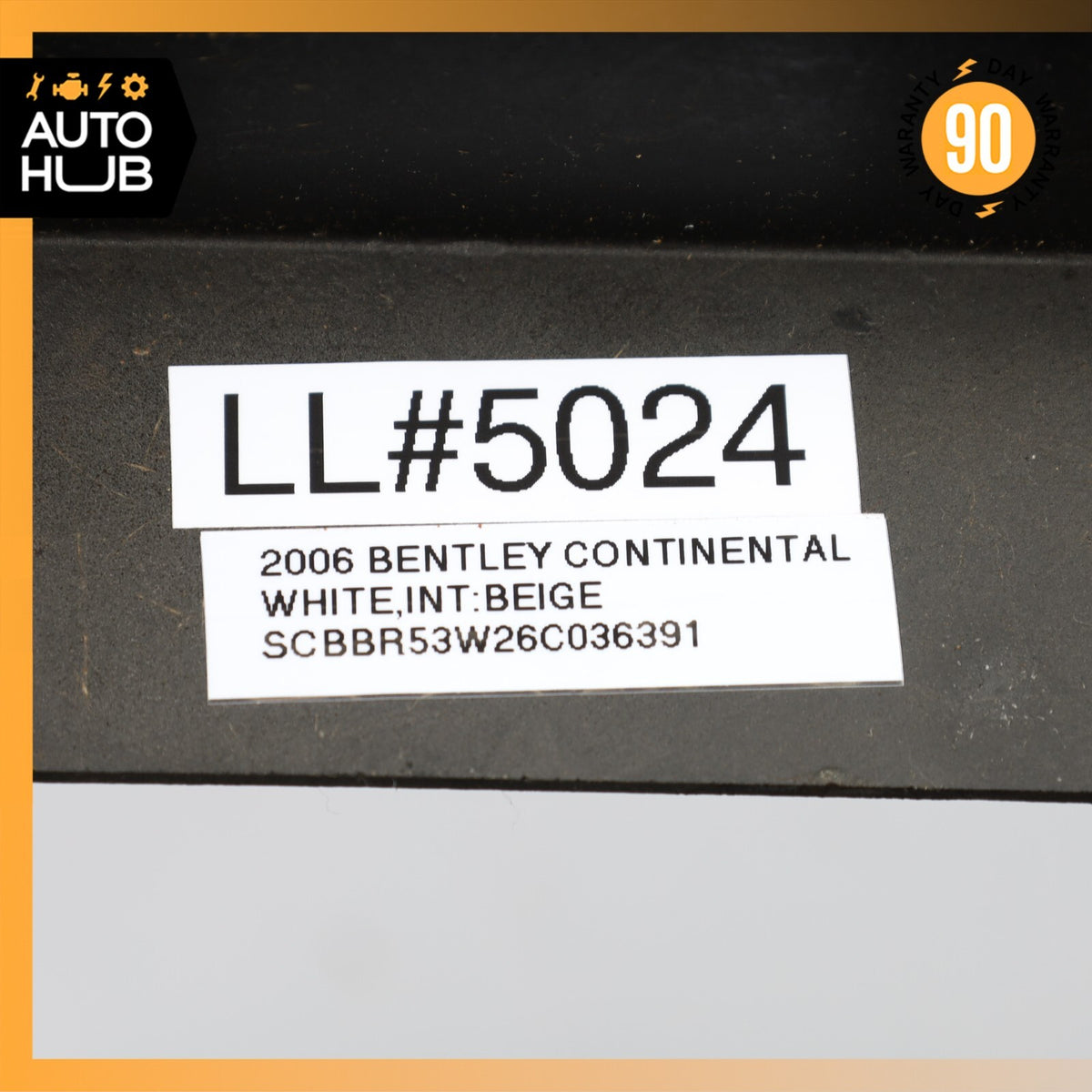 Bentley Continental Flying Spur Rear Center Console Storage Compartment OEM 80k - photo 15