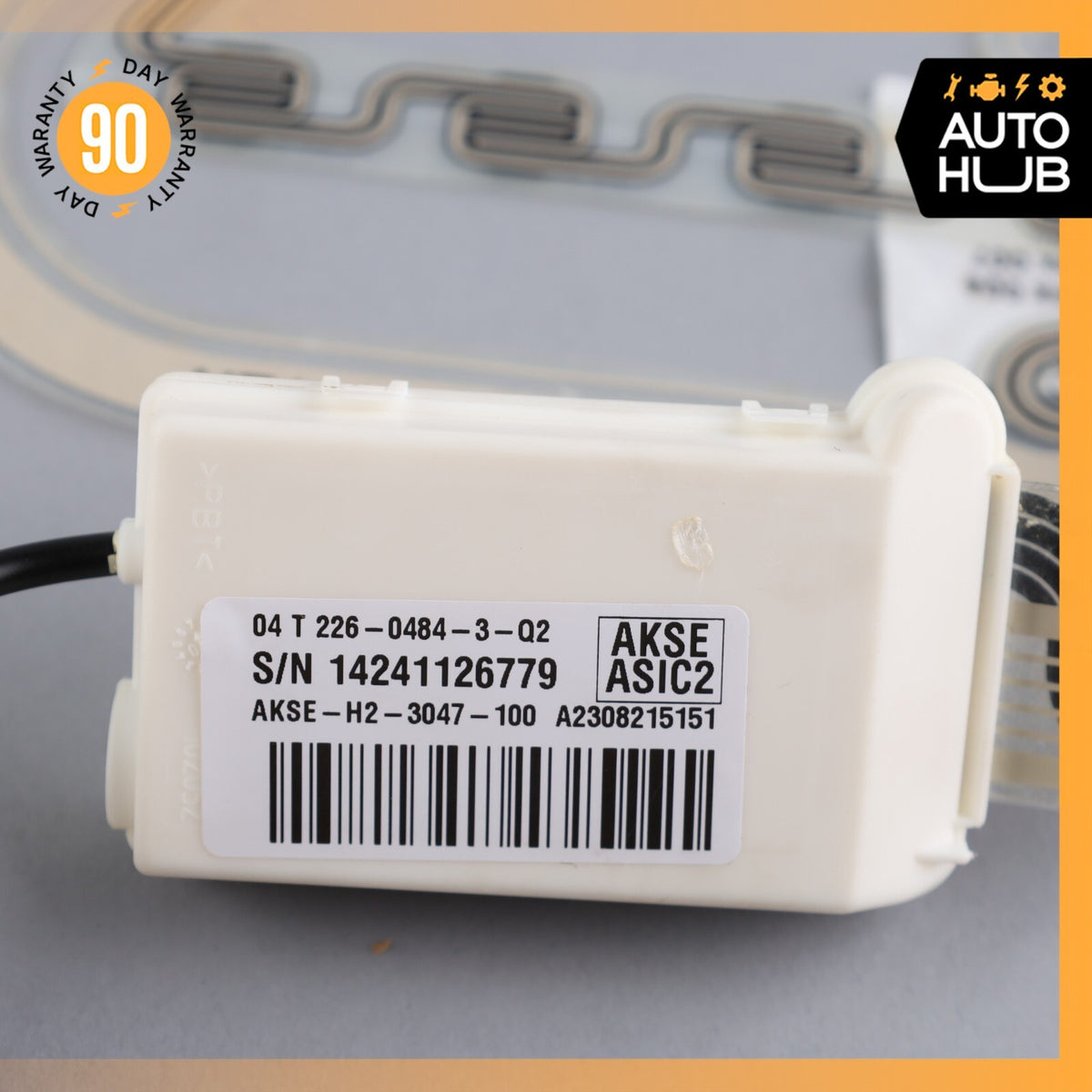 03-04 Mercedes R230 SL500 SL55 AMG Seat Occupancy Mat Sensor SRS 2308211551 OEM - photo 10