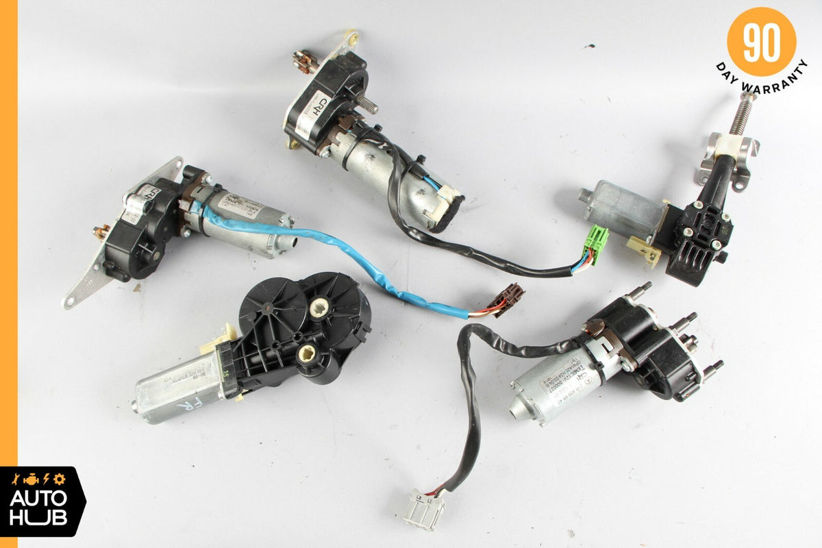 03-12 Mercedes R230 SL500 SL550 SL600 Front Right Seat Adjust Motor Set OEM - photo 7