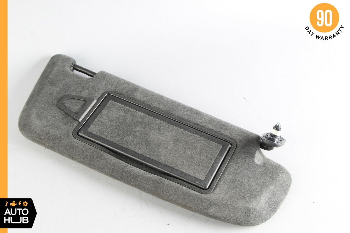 Mercedes W216 CL63 AMG S600 Right Passenger Sun Visor Shade Sunvisor Suede OEM - photo 1