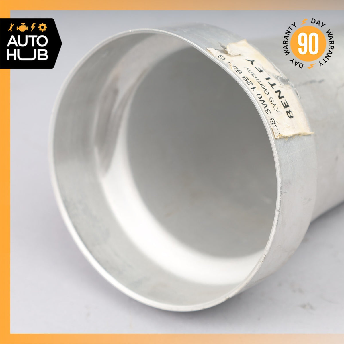 03-12 Bentley Continental GTC GT 6.0L Left Side Air Intake Hose Pipe OEM 59k - photo 7