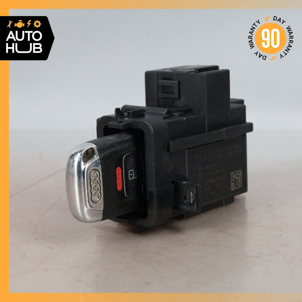 Audi 8R Q5 A4 Ignition Switch Control Module w/ Key 8K0909131D OEM - photo 2