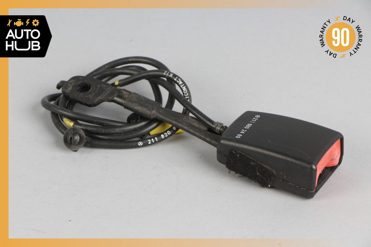 Mercedes W211 E350 E320 CLS500 Front Right Passenger Side Seat Belt Buckle OEM - photo 1