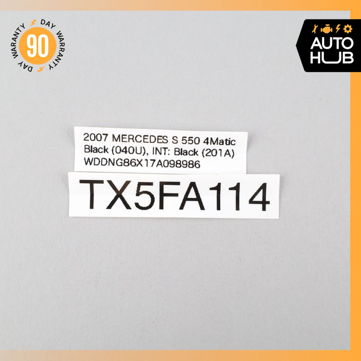 07-14 Mercedes W221 S550 CL550 Electronic Parking Button Switch 2215401445 OEM - photo 9