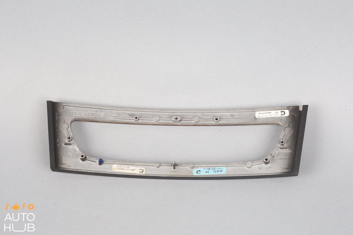03-09 Mercedes W211 E350 E500 E550 Hazard Control Door Lock Switch Trim Bezel - photo 5