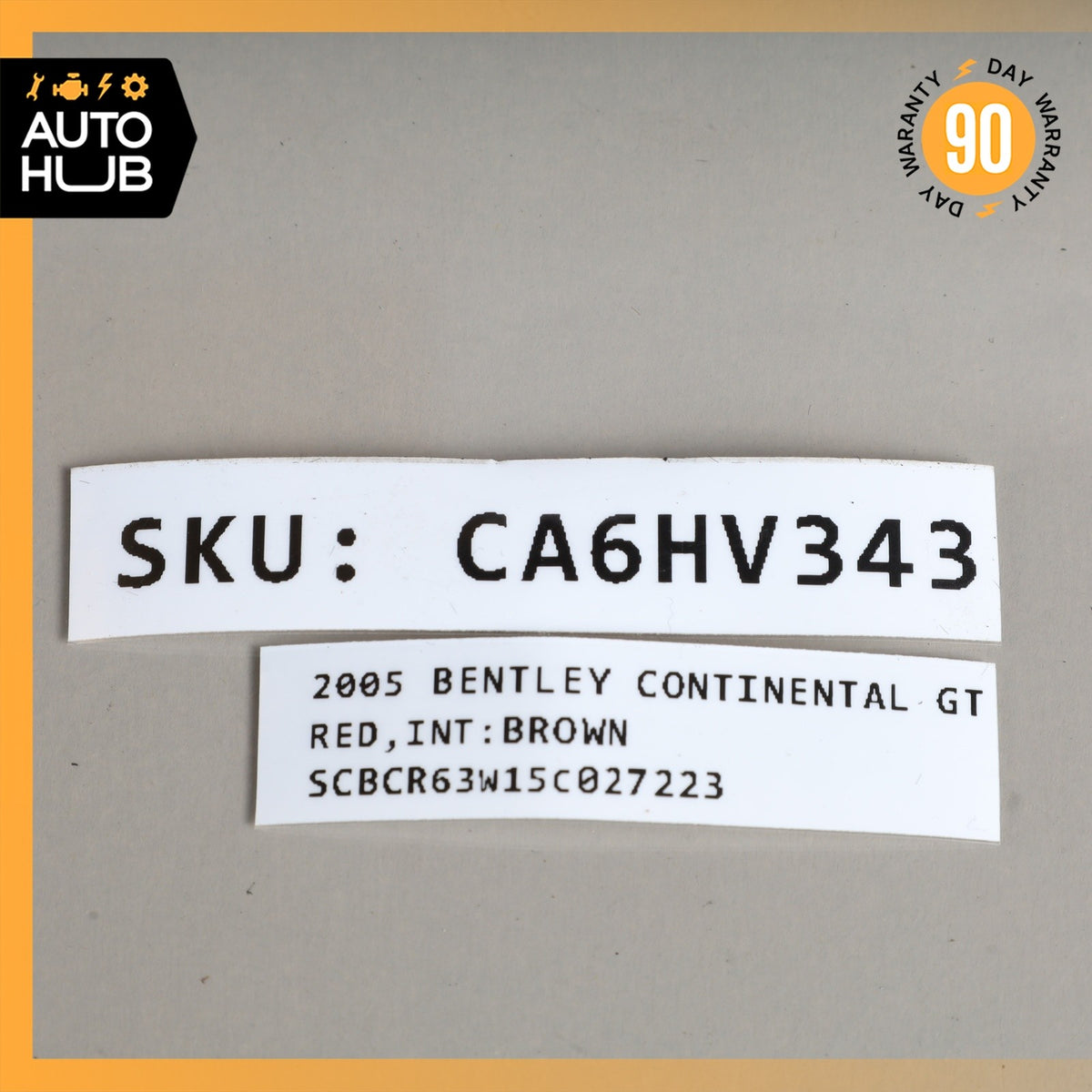 03-18 Bentley Continental GT GTC Flying Spur Headlight Switch Control OEM 87k - photo 9
