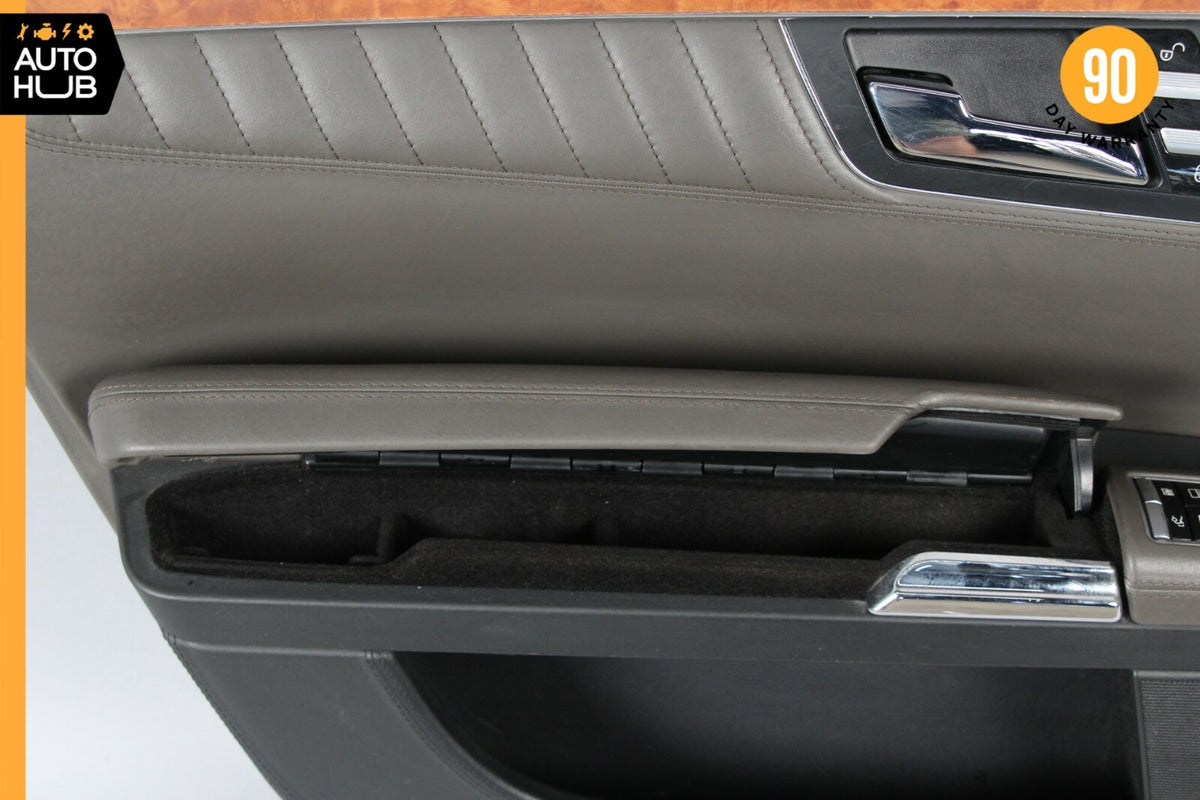 07-09 Mercedes W221 S550 S450 Front Left Side Interior Door Panel Designo OEM - photo 9