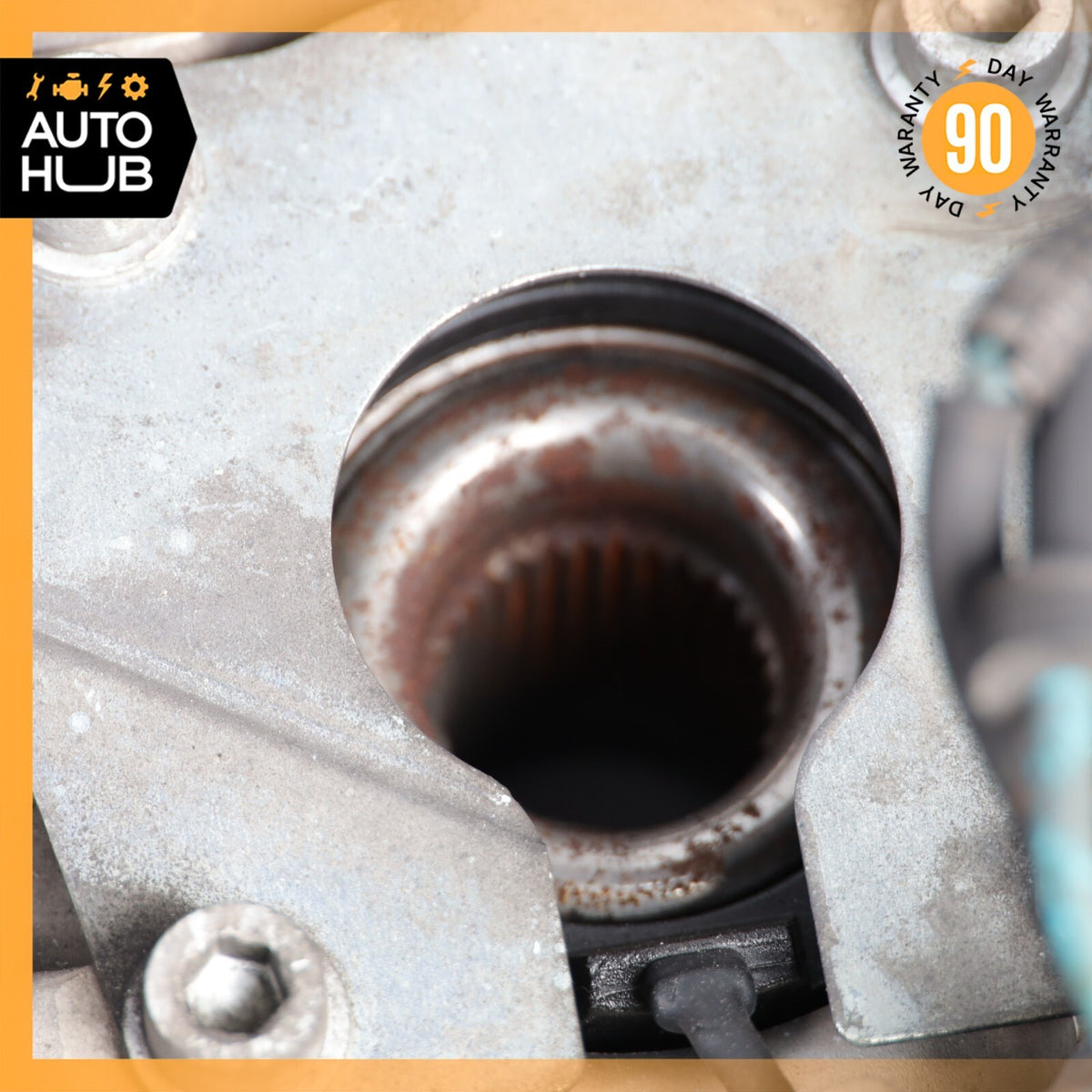 11-19 Maserati GranTurismo S M145 Front Right Side Spindle Knuckle Hub OEM - photo 11