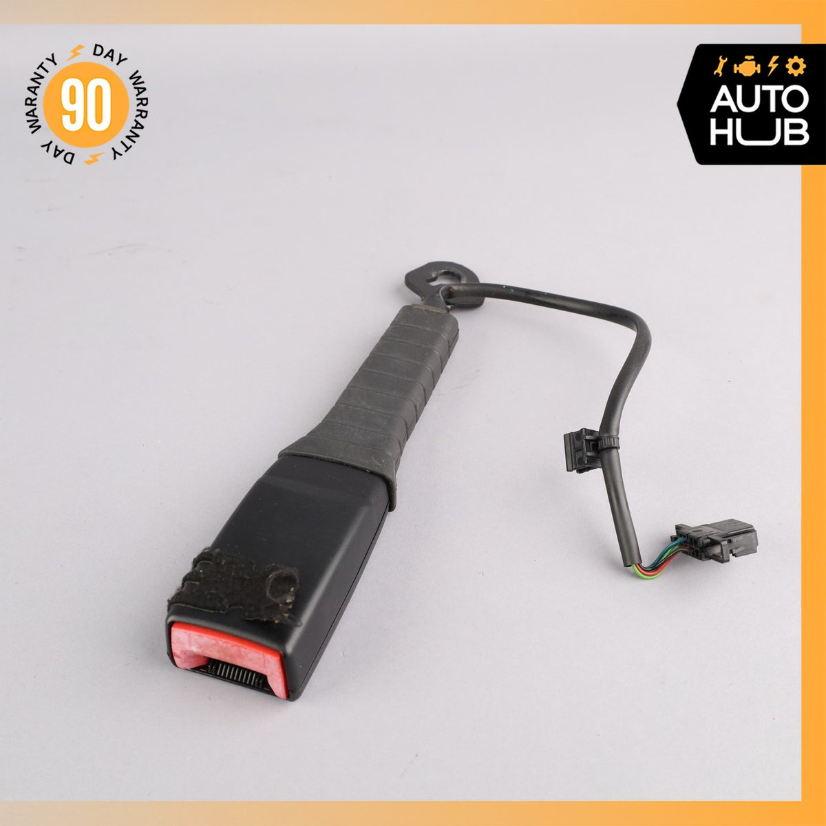 Audi B8 S4 A4 Front Left or Right Seat Belt Buckle Black 8K0857755G OEM - photo 1