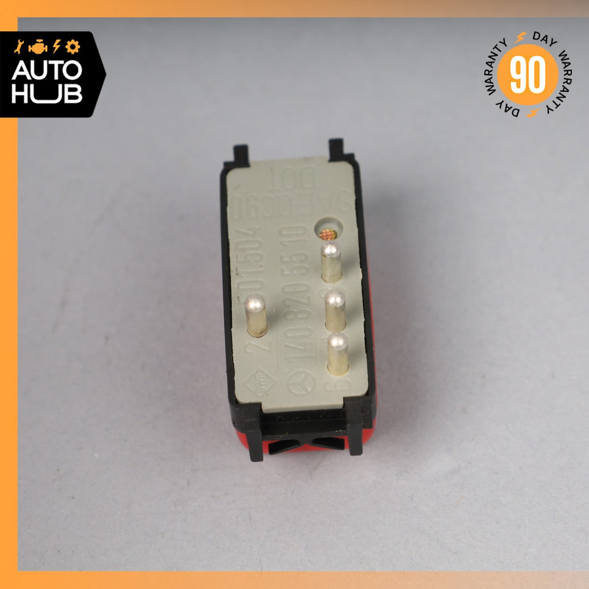 90-95 Mercedes R129 SL320 S500 Hazard Warning Light Switch Button 1408205510 OEM - photo 4