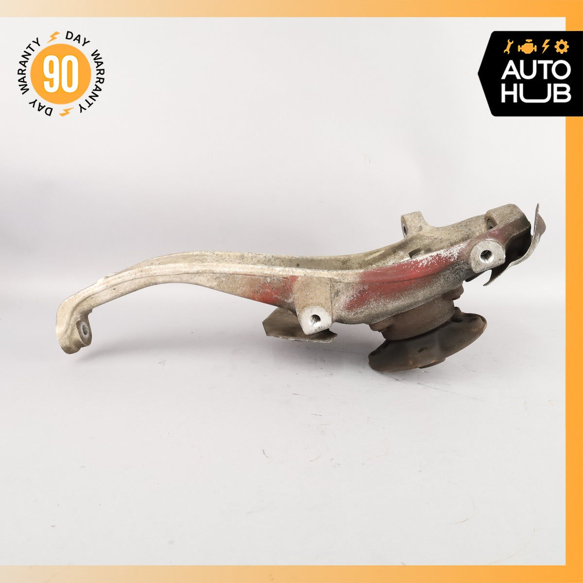 11-18 Porsche Cayenne 958 Front Right Knuckle Spindle 7P0615312B OEM - photo 9