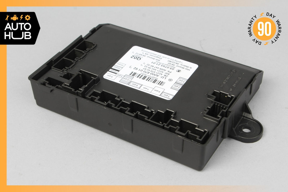 07-13 Mercedes W221 S550 S63 AMG Rear Door Control Module 0008700192 OEM - photo 2