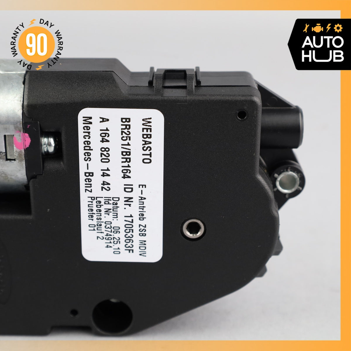 06-13 Mercedes X164 GL450 R500 Panoramic Sunroof Sun Roof Motor 1648201442 OEM - photo 2
