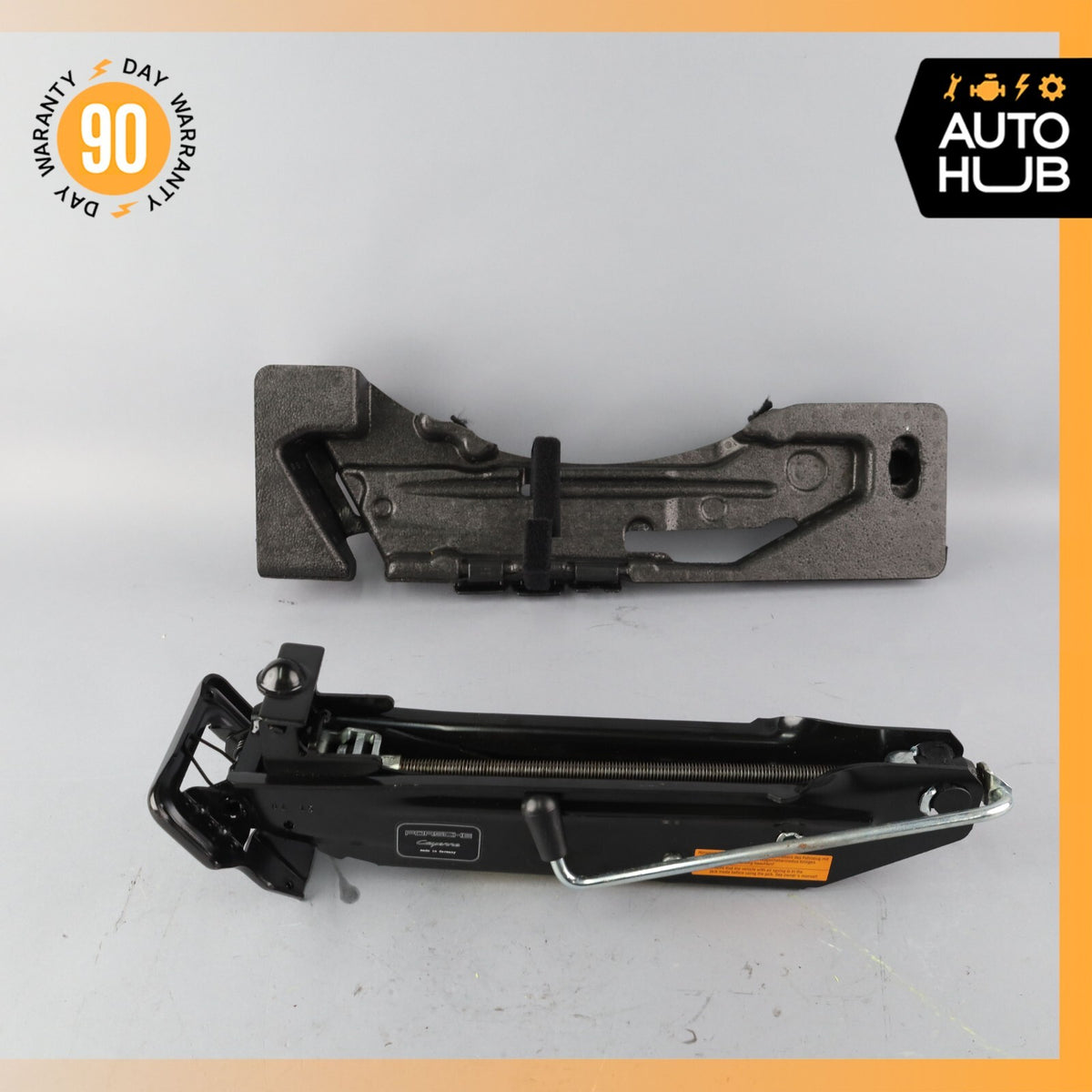 2018 Porsche Cayenne E-Hybrid 958 Emergency Spare Tire Jack Tool Kit OEM 64k - photo 4