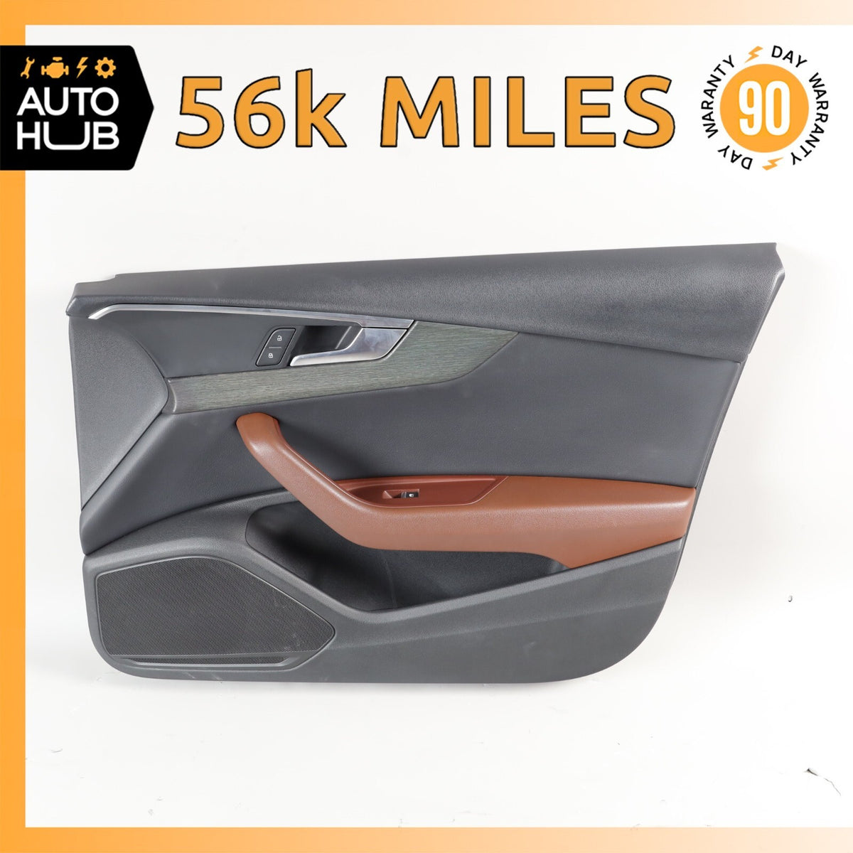 17-19 Audi B9 A4 Front Right Side Interior Door Panel OEM 56k - photo 1
