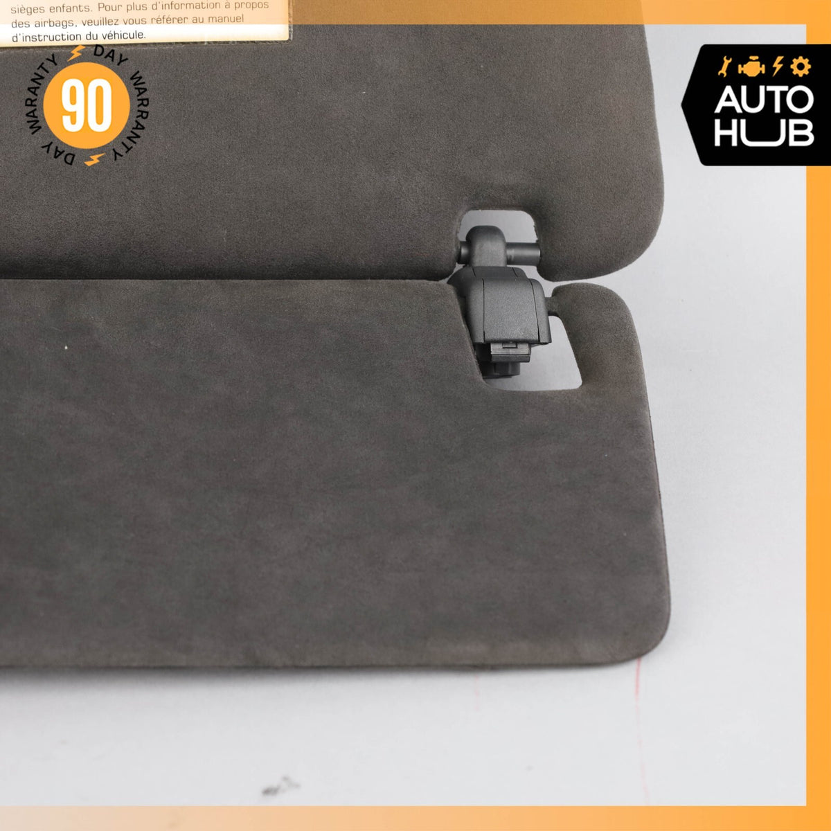 11-14 Porsche Cayenne 958 GTS Sun Visor Sunvisor Left Side Suede OEM 82k - photo 7
