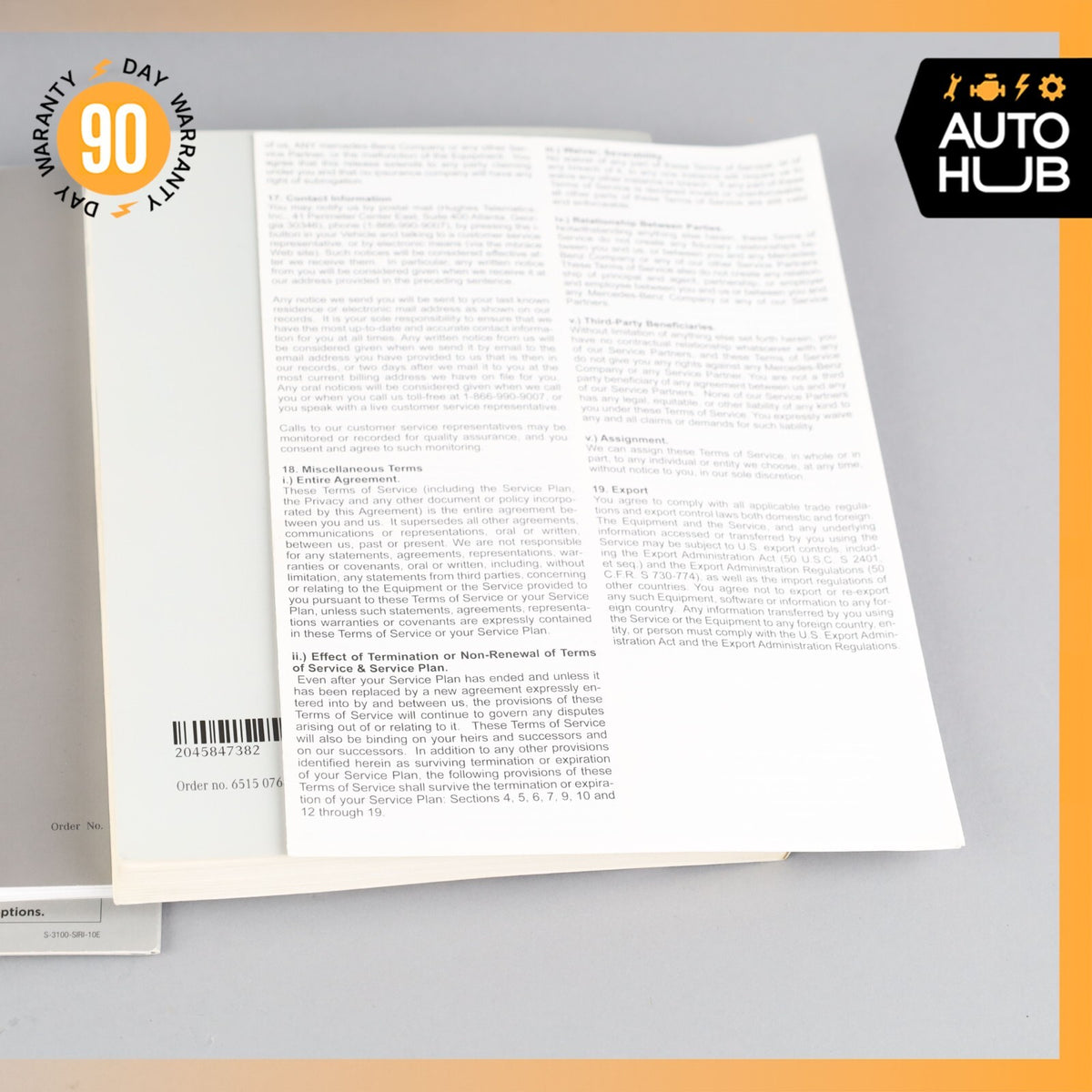 2012 Mercedes-Benz W204 C250 Owner's Manual Book Assembly OEM - photo 7