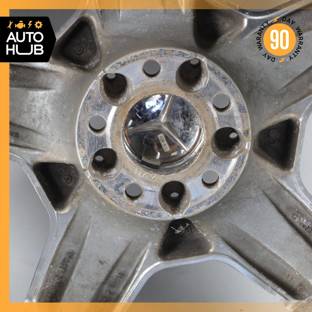 Mercedes W215 CL500 S55 CL55 AMG 8.5 x 18 18" Monoblock Front Wheel Rim OEM - photo 15