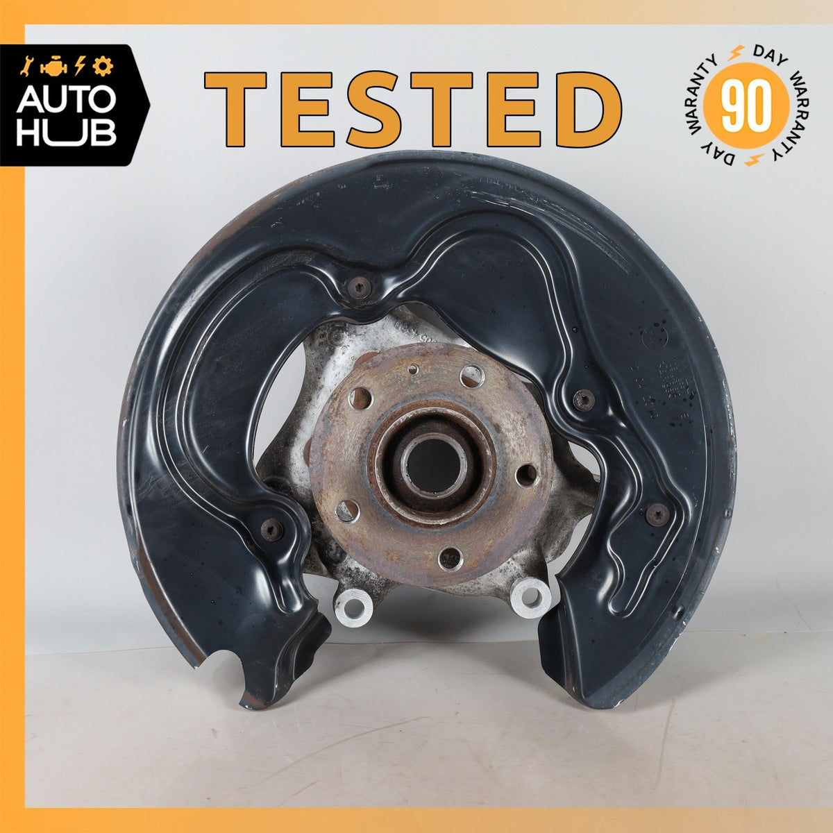 11-18 Audi D4 A8 S8 Rear Right Passenger Spindle Knuckle Hub 4H0505432C OEM - photo 1