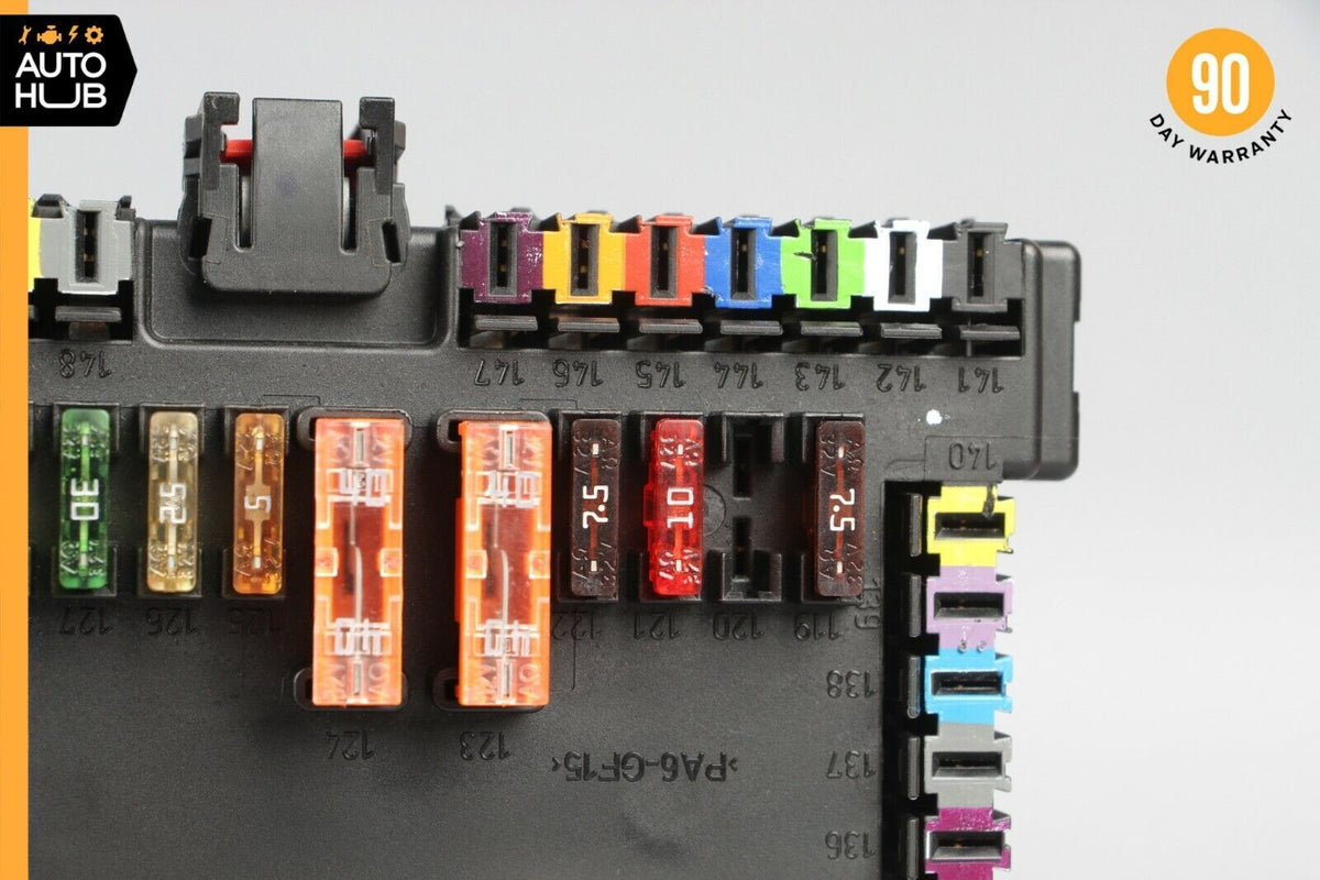 10-13 Mercedes W221 S400 S63 AMG Rear Sam Fuse Box Relay Module Control OEM - photo 6