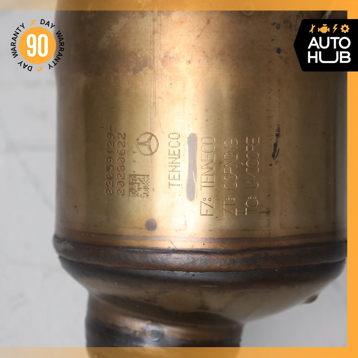 Mercedes W207 E400 RWD Engine Exhaust Downpipe Left & Right Side Set OEM - photo 22