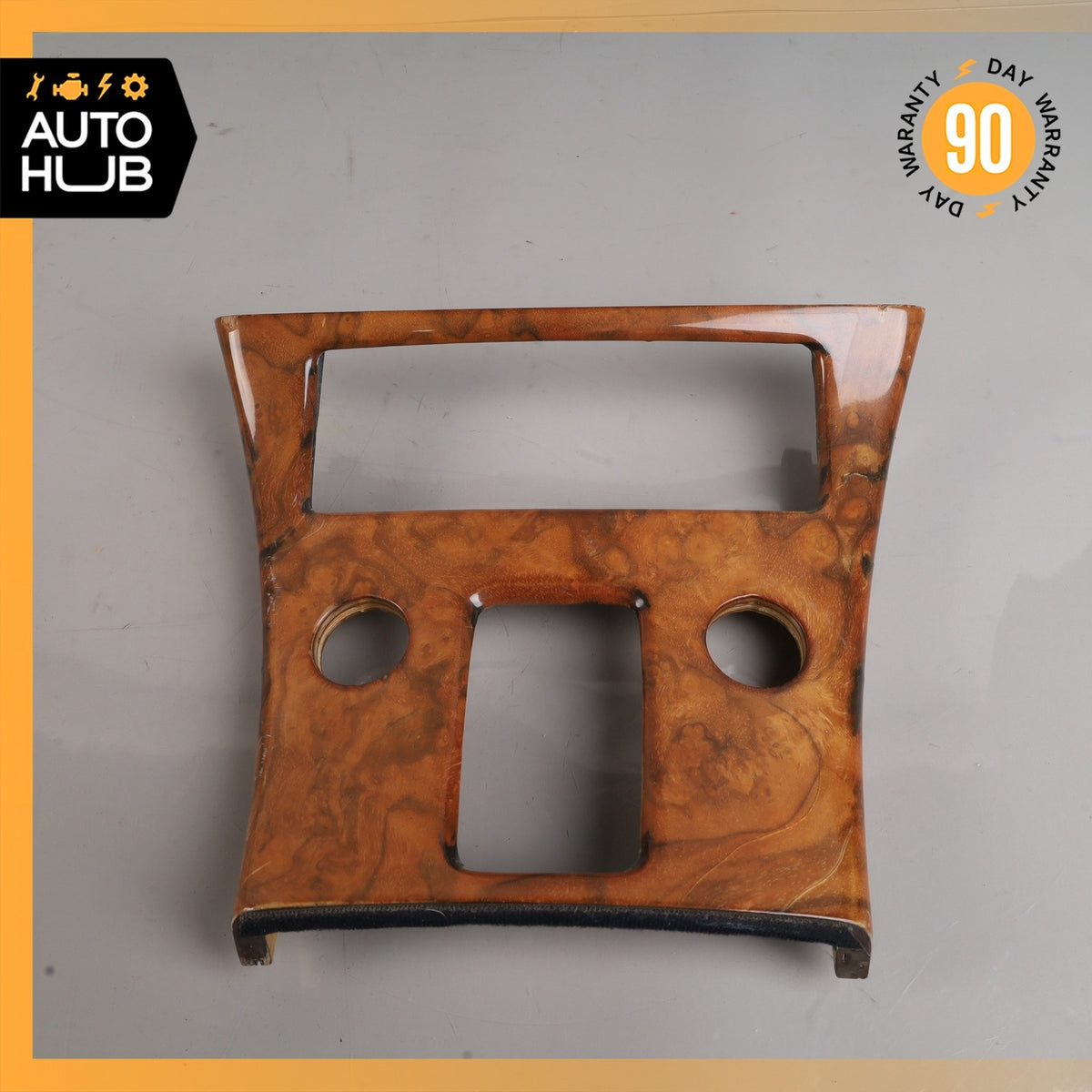 99-04 Bentley Arnage Center Console Ashtray Trim Panel Wood OEM 50k - photo 2