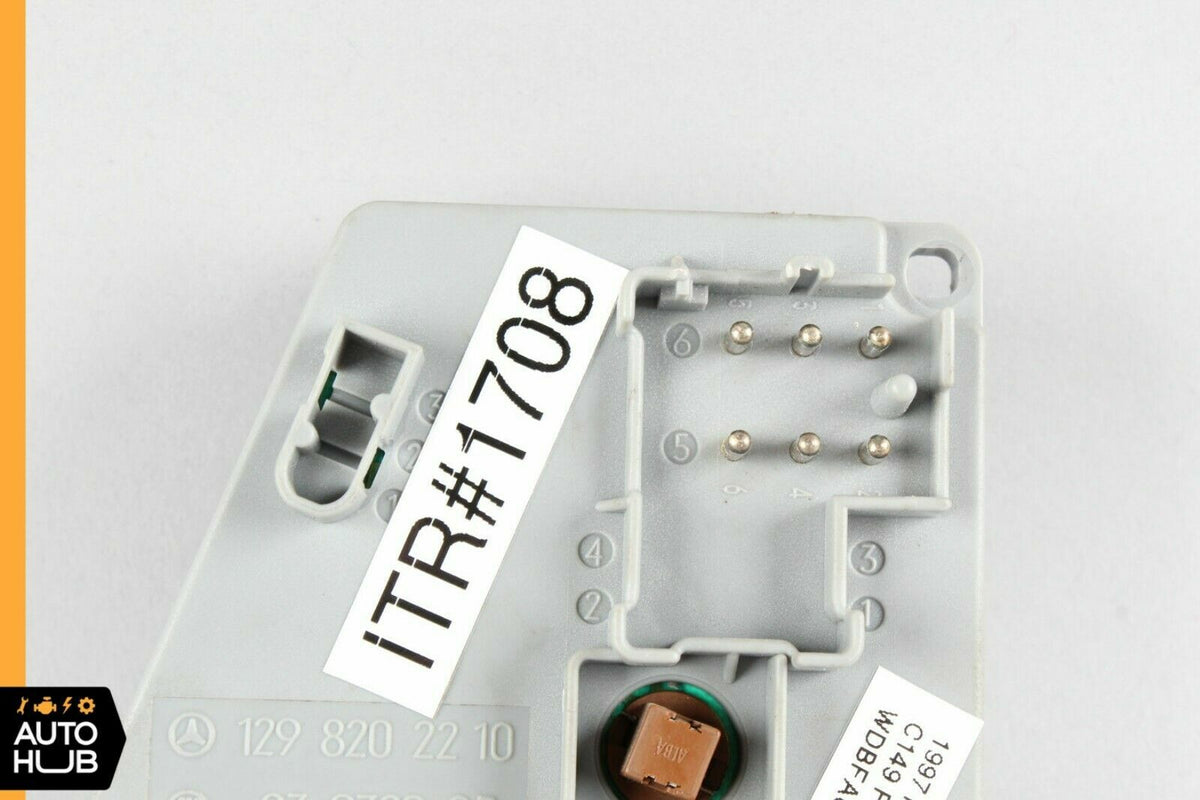 90-02 Mercedes R129 SL500 SL600 SL320 Seat Control Switch Module Right Side OEM - photo 7