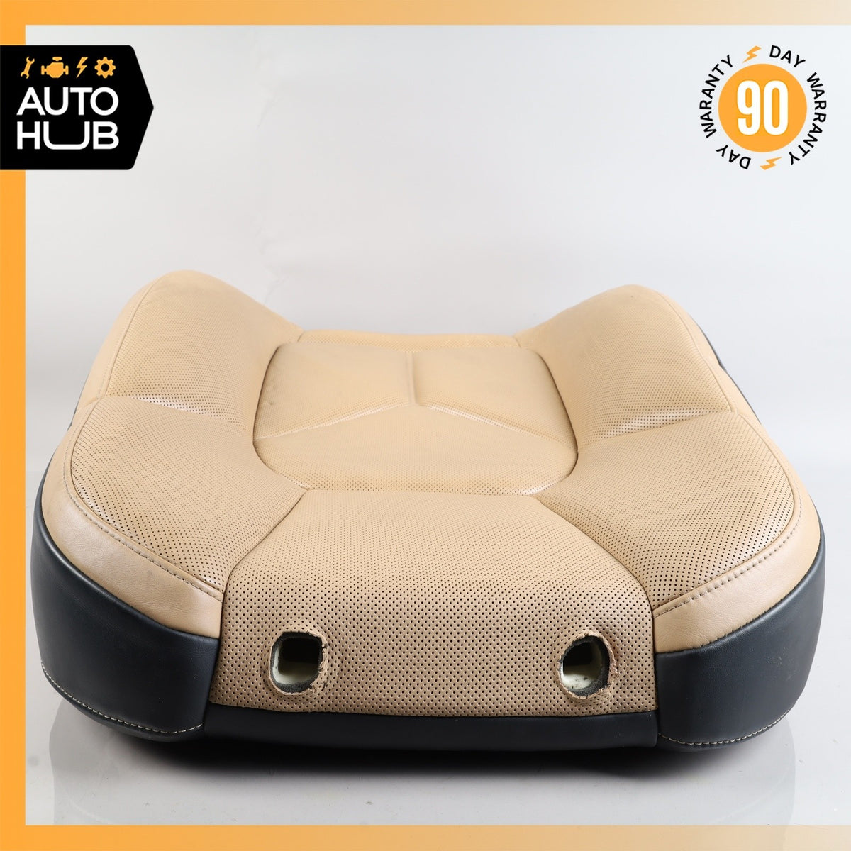 11-18 Porsche Cayenne 958 Front Right Side Seat Upper Cushion Leather OEM - photo 12