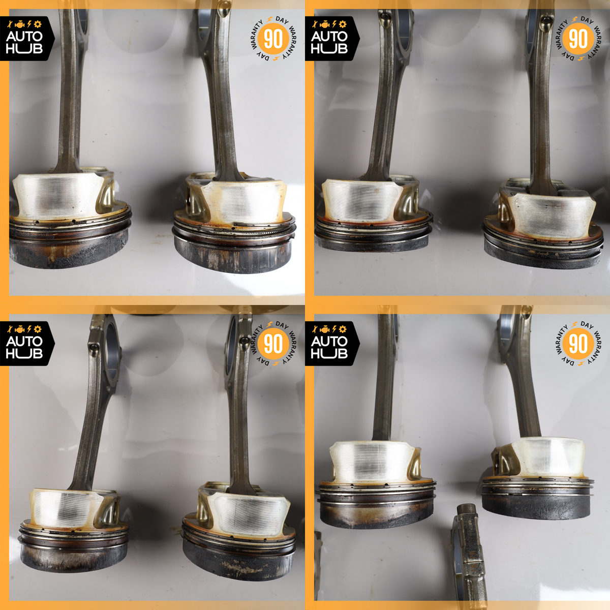 03-13 Bentley Continental GTC GT 6.0L Engine Motor Piston Connecting Rod Set 40k - photo 7