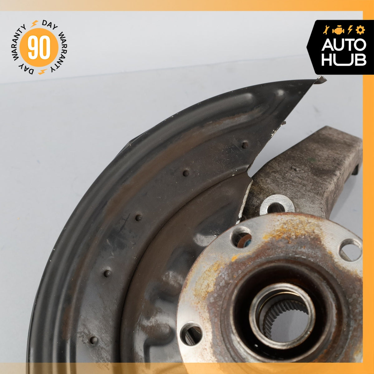 07-11 Bentley Continental GTC Rear Right Side Spindle Knuckle Hub OEM 43k - photo 3