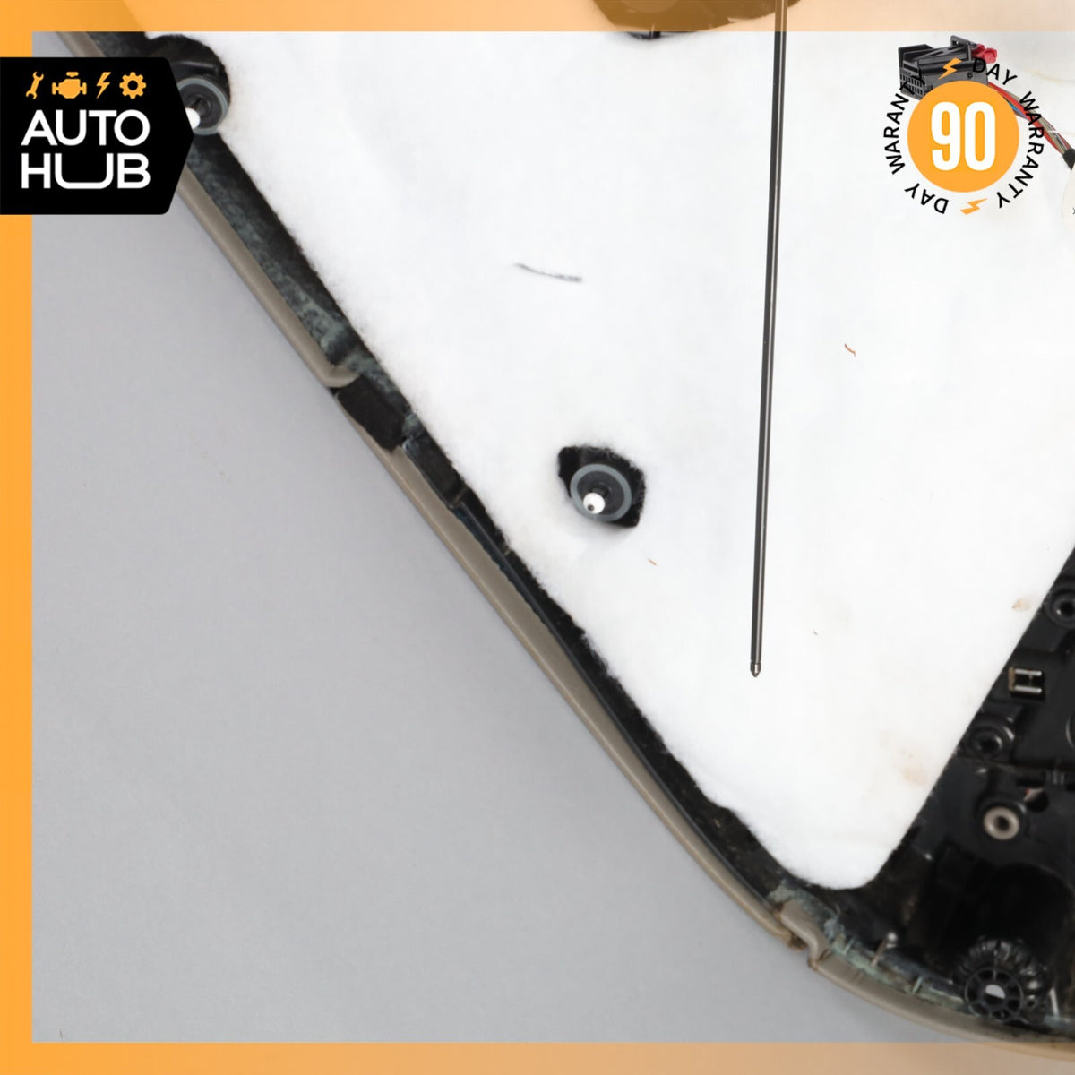 11-18 Porsche Cayenne 958 S Rear Right Side Interior Door Panel Gray OEM - photo 22