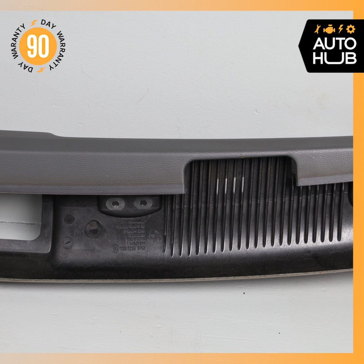 06-10 BMW E64 650i M6 Front Window Top Upper Headliner Trim Panel OEM 71k - photo 11