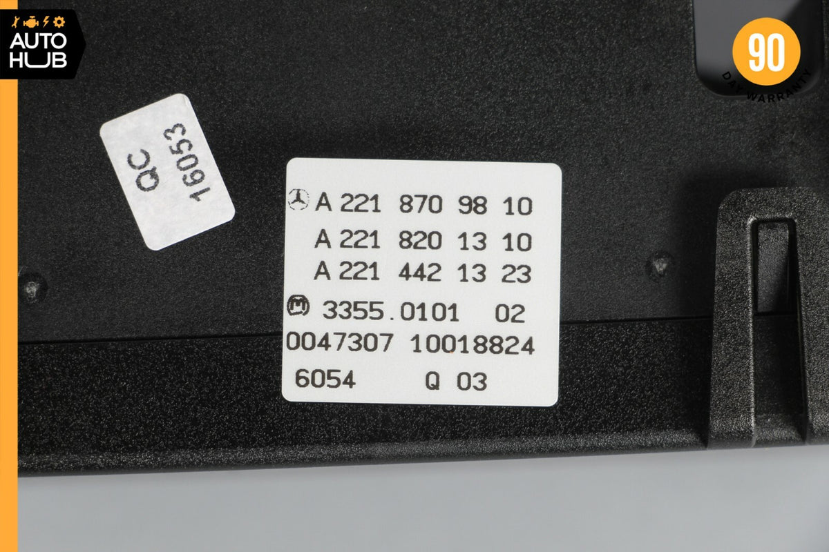 07-14 Mercedes W221 S550 CL550 S400 A/C AC Heater Climate Control Switch OEM - photo 11
