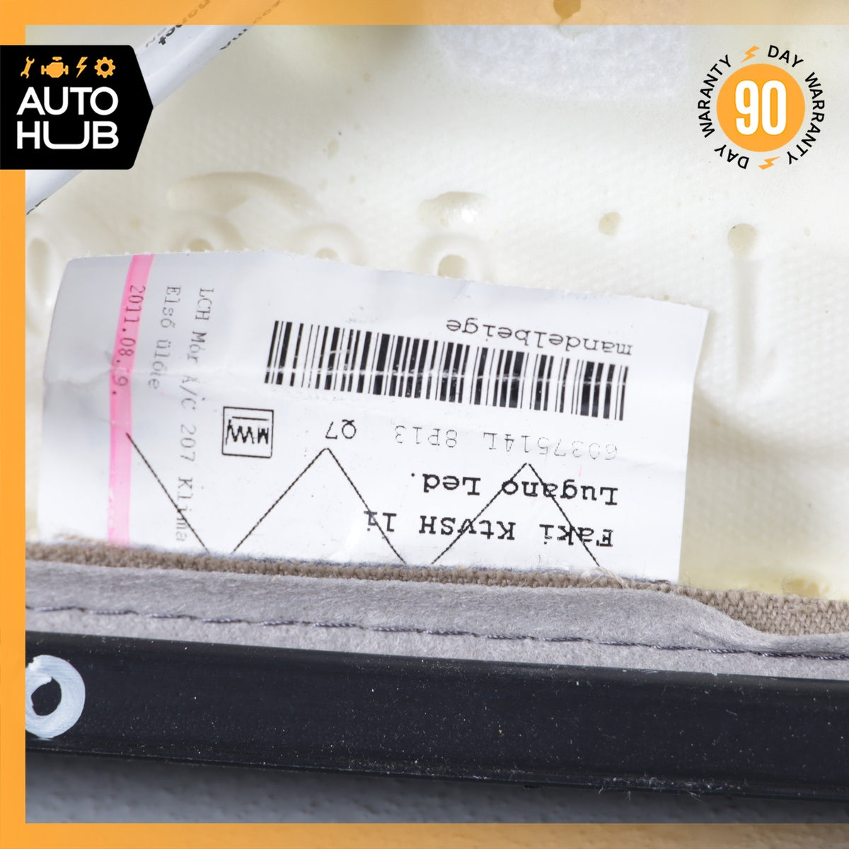 10-17 Mercedes W207 E350 E550 E400 Front Left Side Seat Cushion Lower OEM 21k - photo 13