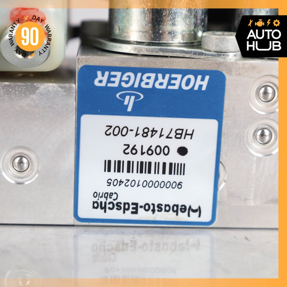 10-19 Maserati GranTurismo S M145 Convertible Top Hydraulic Pump Motor OEM 47k - photo 6