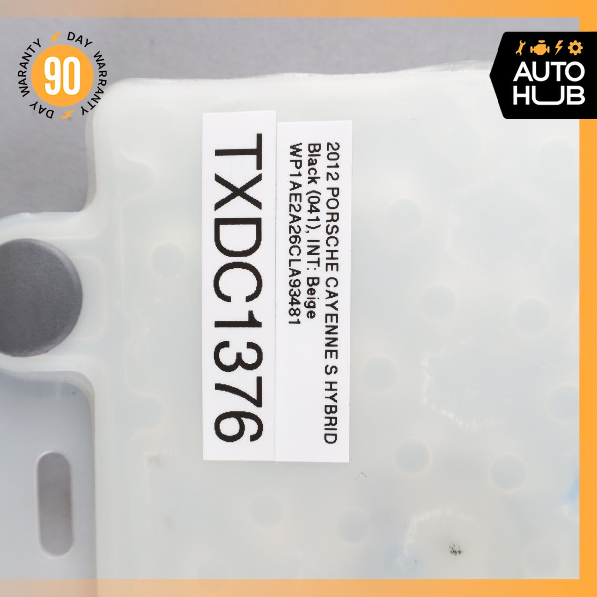 11-18 Porsche Cayenne 958 Hybrid S Front Right Occupancy Seat Sensor OEM - photo 9
