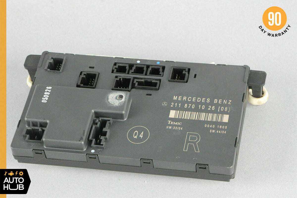 03-09 Mercedes W211 E320 E550 Front Right Passenger Door Control Module OEM - photo 1