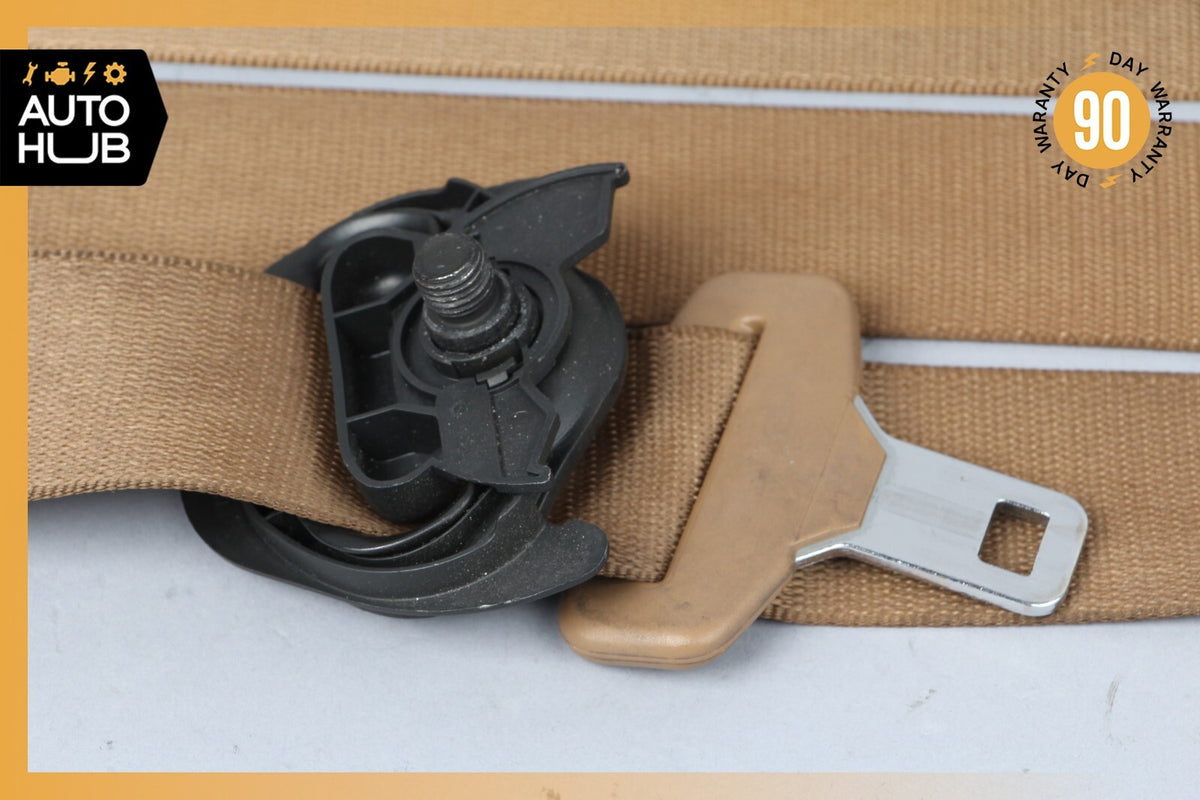 07-10 Mercedes W221 S550 S400 Seat Belt Front Right Side Brown 2218605485 OEM - photo 8