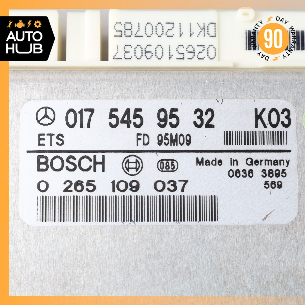 1996 Mercedes R129 SL320 ABS ETS Control Module 0175459532 OEM - photo 9