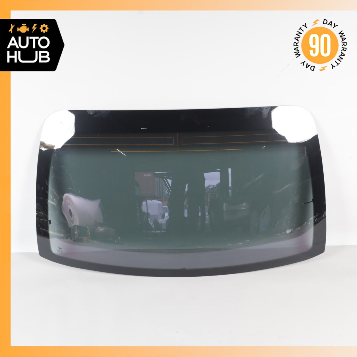 06-11 Bentley Continental Flying Spur Rear Windshield Wind Shield Glass OEM - photo 1
