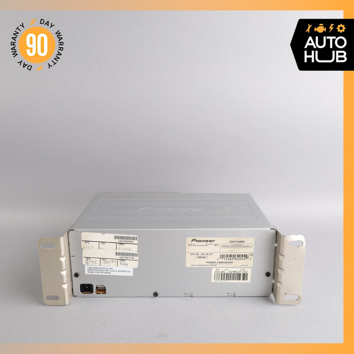 Pioneer AVIC-N1 DVD Multimedia AV Navigation Hide Away Unit CD Changer Set - photo 5
