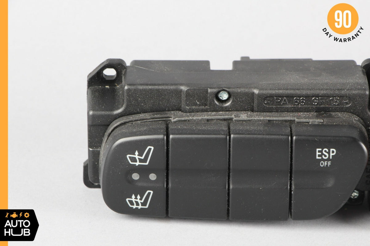 01-04 Mercedes W209 CLK320 C32 AMG Dashboard Control Switch Panel 2038215858 OEM - photo 5