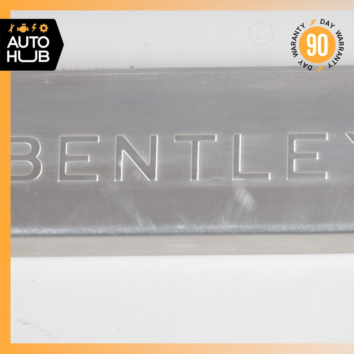 06-13 Bentley Continental Flying Spur Front & Rear Side Door Step Sill Set OEM - photo 14