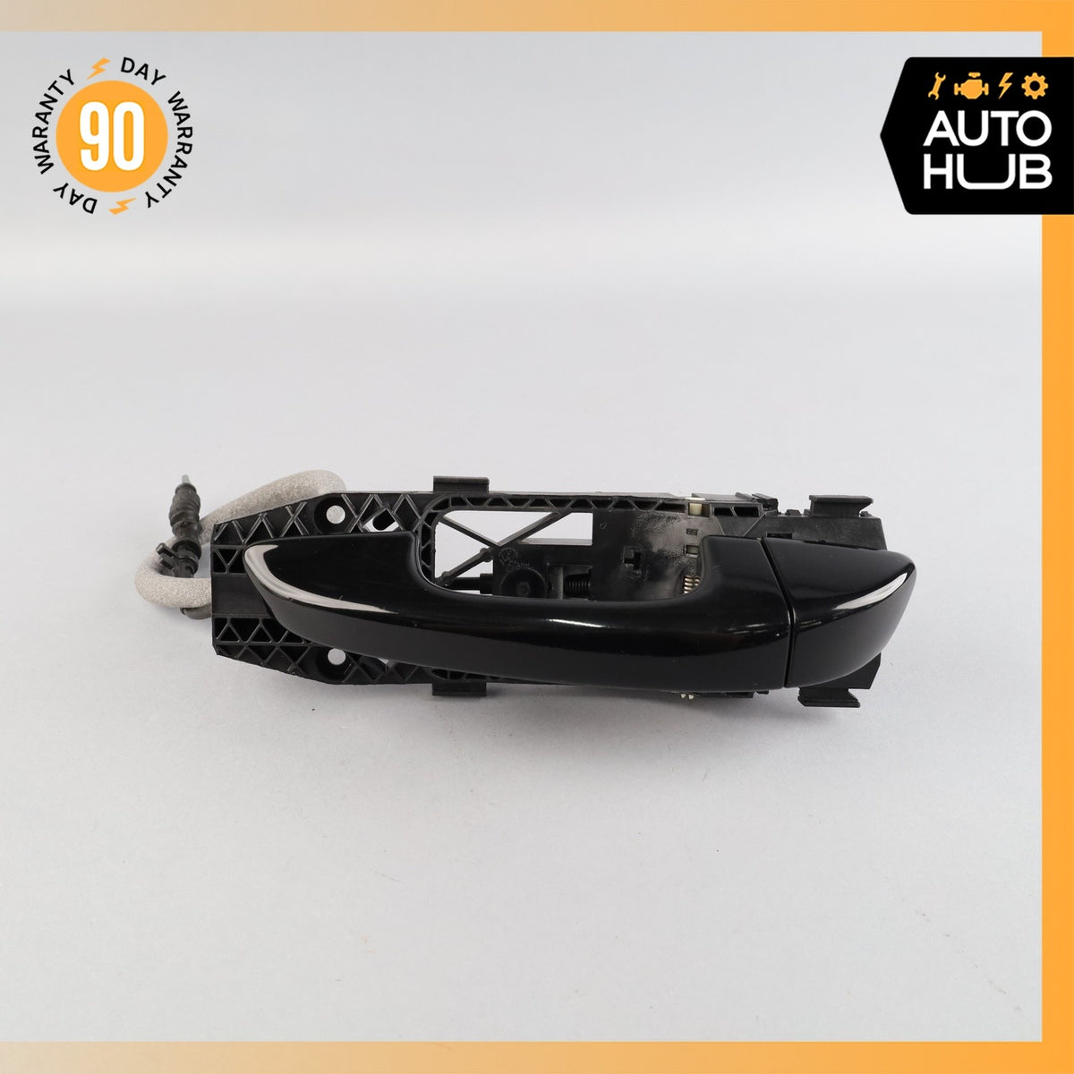 11-18 Porsche Cayenne 958 Rear Left Exterior Door Handle Black OEM - photo 1