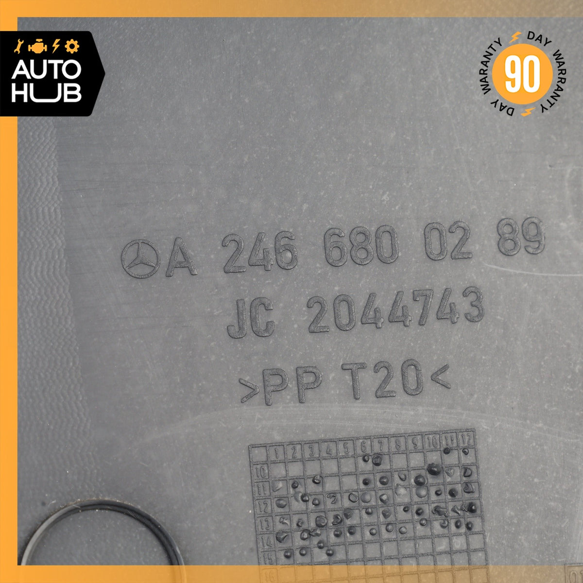 14-17 Mercedes W242 B250e Dashboard Dash Board Trim Panel Right Side OEM - photo 10