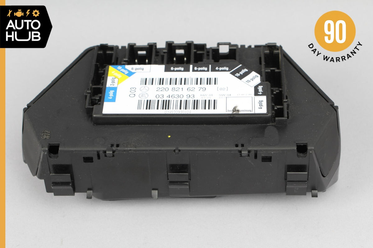 00-06 Mercedes W220 S430 S55 AMG Rear Left Seat Control Switch 2208216279 OEM - photo 2